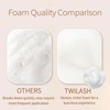 500ml Lash Shampoo Bulk, High-Purity Eyelash Cleanser for Extensions, Safe