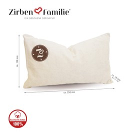 Duft-Cloud Pine cushion 25 x 15 cm natural – simply heavenly dream