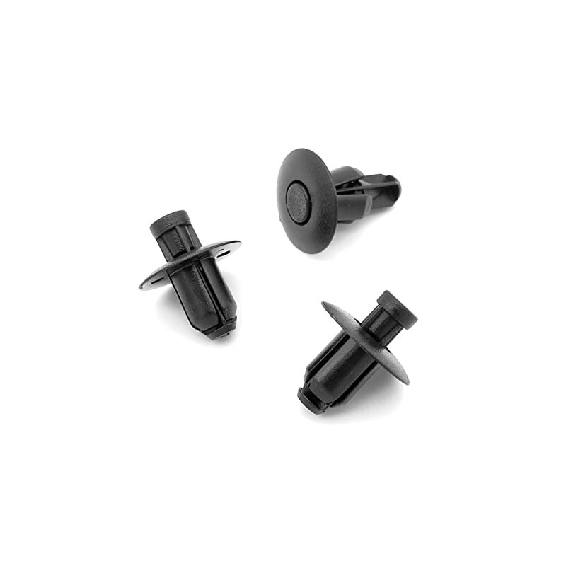 VVO Fasteners Plastic Windscreen Cowl or Scuttle Panel Clip, Black
