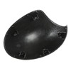 2 Pcs Door Side Rearview Mirror Cover Cap Carbon Fiber