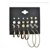 Deluxe 12x Set Aretes Pendientes Joyería Mamá, Abuela, Novia, Mujer