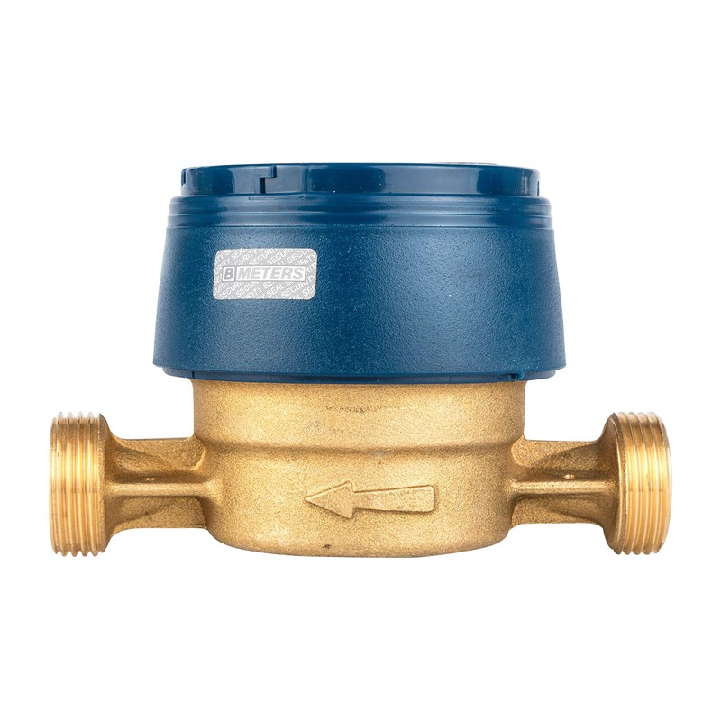 Water Meter with Mounting Kit for Stopcock Tap Calibration Current