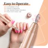 SUBAY Portable Electric Nail Drill Machine,Compact Electric Nail File for