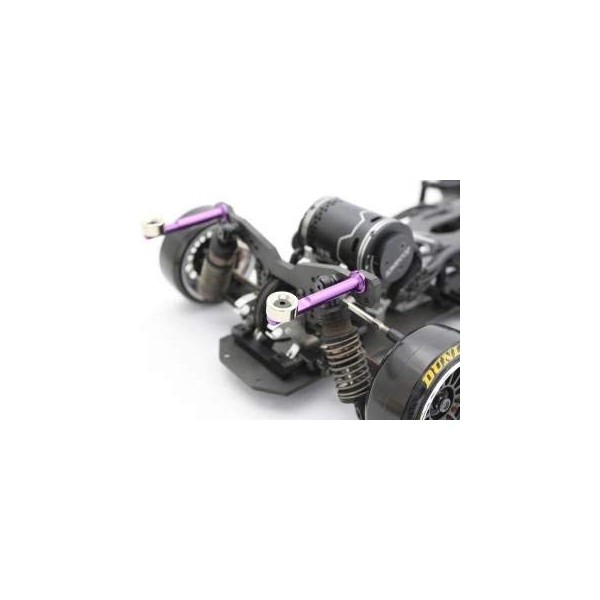RC-ART ART2422 Rear Body Mount Short (Magnet) Purple