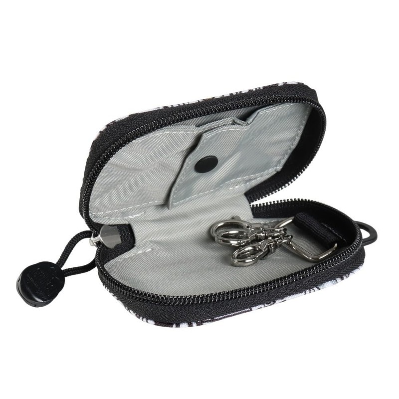 Chums Recycle Oval Key Zip Case, City