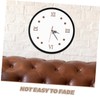 iplusmile DIY Frameless Wooden Wall Clock with Roman Numerals Large