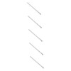 Outanaya 5pcs Metal Golf Shafts Extender Golf Club Extension Rod