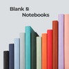 RETTACY Notebook A5 Blank Pack of 2 - 384 Pages