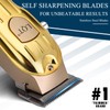 LQT Professional Hair Clipper Set, Gold, LED Display, with Trimmer,