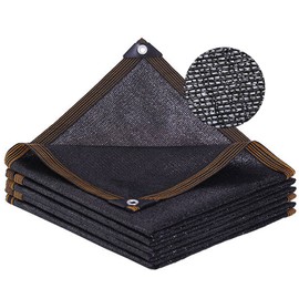 Greenhouse Shading, 3 x 3 m Shade Net, with Eyelets, Shade Net, Shade Net for Greenhouse, Suitable for Gardens and Patios for Effective Protection of Sunlight