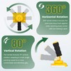 VOOMEY Paint Edger, 360° Rotation Handle Paint Edger Trimmer with