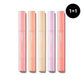 The Saem Sammy's Syrup Shot Melting Balm Lip Gloss Volume Moist 10 Colors Collection 2 Pieces Sugar Pomelo Apple Shower / 더샘 새미스 시럽 샷 멜팅 밤 립글로스 볼륨 촉촉 10colors 모음 택 2개 슈가 포멜로 애플 샤워