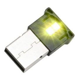 YFFSFDC Car USB Night Light, Built-in Photosensitive Chip, 8 Tone Colors, Interior Decoration Light, Day/Night Automatic On/Off, Stepless Dimming, Automatic Color Changing Mode, Breathing