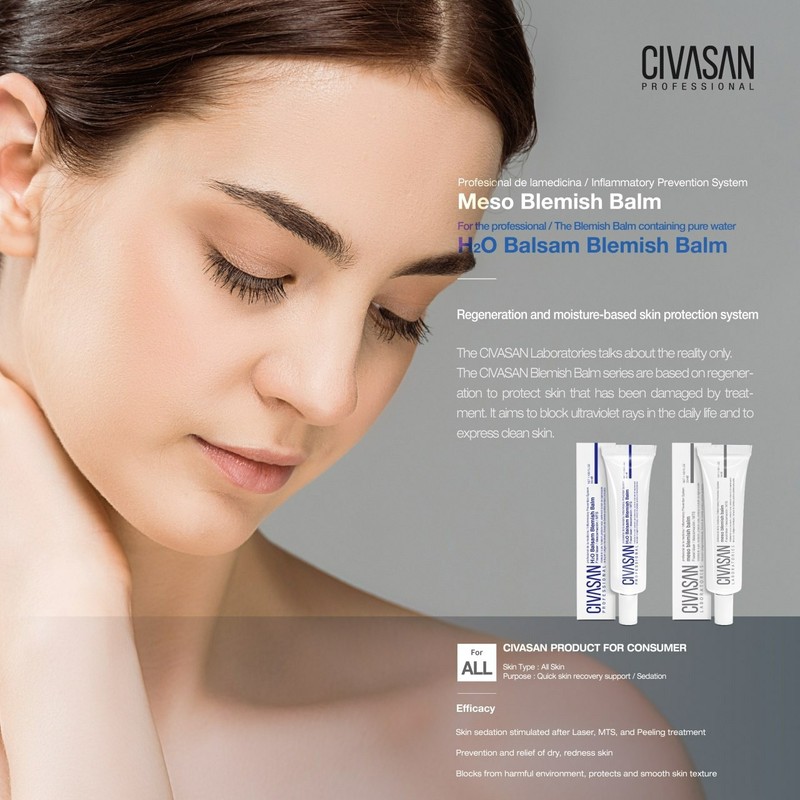 Cibasan Balsam BB Blemish Balm 35ml Hydrating Light Mix Sample