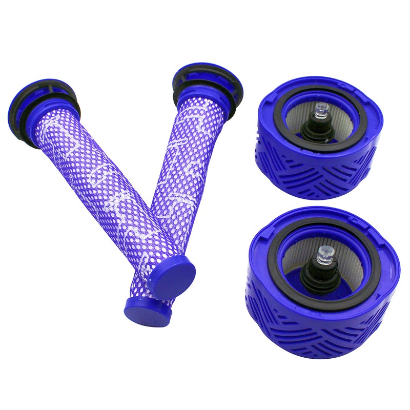 KENSHIRE 4 pack vacuum V6 filters replacement compatible with Dyson