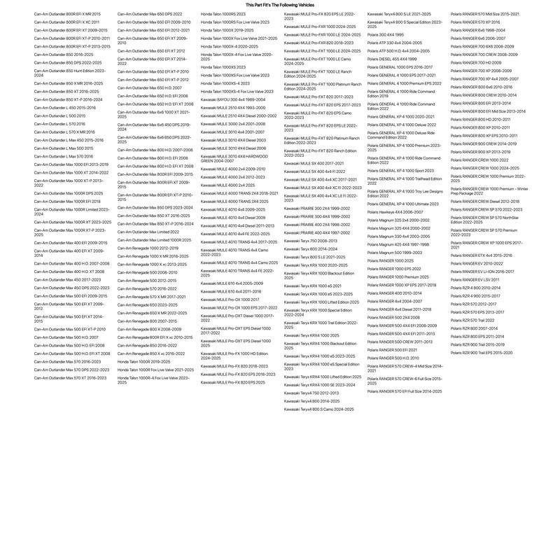 Tusk U-Joint Press Tool For HONDA Talon 1000X-4 2020-2024