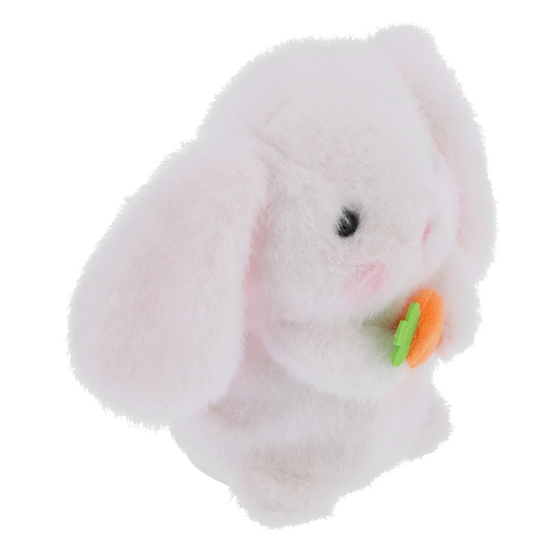 White Talking Rabbit Toy Cute Repeat What You Say Plush