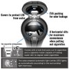 Seikosangyo EXEA Car Accessories Ashtray Solar Light Ash ED-227 Black