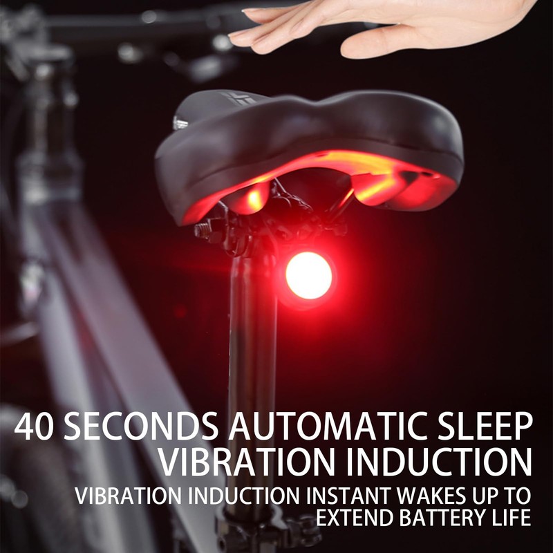 Cycling Taillights | Smart Waterproof Bike Tail Light Brake Sensing,Magnetic