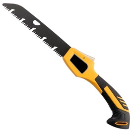 MEPEREZ professional Pruning saw, 20 inches folding portable wood cutting handsaw, Adjustable foldable ourdoor survival hand saw, Japanese straight saw blade 10 inches, cutting for garden & camp