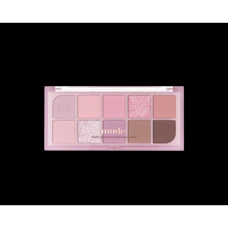 mude. Shawl Moment Eyeshadow Palette 4 Options - [SINGLE] 04
