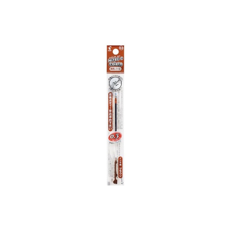 Pilot Ballpoint Pen Refill, Multifunctional Pen, Hi-Tec-C Coleto Refill, 0.3,