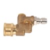 Quick Connecting Pivoting Coupler Attachment 1/4in for Pressure Washer Nozzle