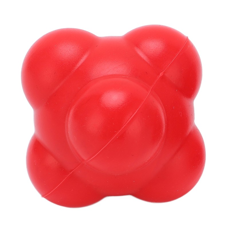 2pcs Rubber Reaction Bounce Balls Irregular Shape Reaction Balls for
