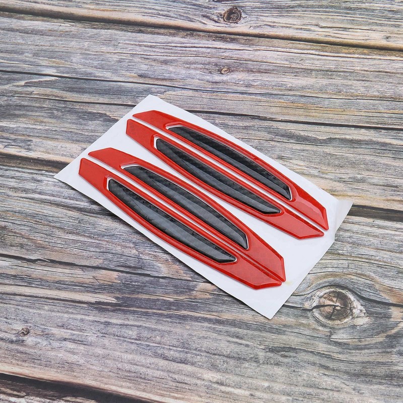 eMagTech 4PCS Car Door Anti-collision Stickers Night Safety Warning Reflective
