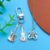 Youdiyla 60pcs Alloy Music Symbol Instrument Set Series Pendant Jewelry