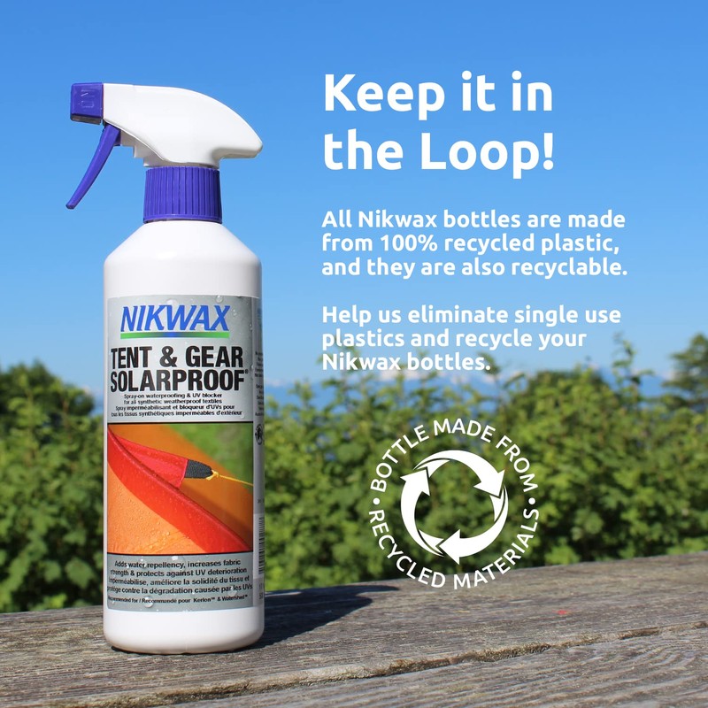 Nikwax Tent & Gear, Tent & Gear Solarproof, 500ml, Spray