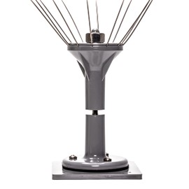 Bird B Gone - Bird Spider 360 Repellent - Deters Seagulls and Other Birds from Landing - Durable Weatherproof Design - for Boats, Docks, Roofs, Etc - Easy Installation - with PVC Base - 4ft