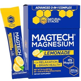 Limonada de Magnesio Natural Stacks 20 sobres