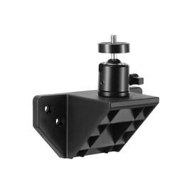 Mount Plus XMA-08 VESA Ball Head Adaptor for Monitor Arms | 3/8” & 5/8” Adapters | 360° Rotation Ball Joint | Mount Webcam, Camera, LED Light, Voice Recording. Microphone