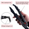 hair2heart Rebonding Set: Professional Hair Extension Kit with Heat Tongs,