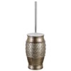 Creative Scents Dublin Silver Bathroom Accessories Set Complete - Brushed