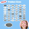 98 Pcs Face Paint Stencils Reusable