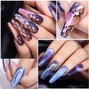 SILPECWEE 3Pcs Cat Eye Magnet for Nails Gel Nail Polish