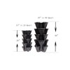 18 Inch Black Vertical Garden. use for Vegetable Strawberry herb