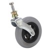 Wheelchair Replacement Wheel Grey 6 Inch PU Inflatable Universal Wheelchair