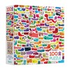 Ceaco - Colorful Cats - 100 Piece Jigsaw Puzzle