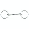 Shires Equestrian - Hollow Mouth Race Snaffle - S/steel -