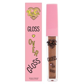 KimChiChic Beauty Gloss Over Gloss, Shimmery Micro-Sparkle Lip Gloss To Wear Alone Or Over Lipstick, Fragrance-Free Luscious Lip Balm, Light Brown, 02 Chocolate Mousse, 0.35ml