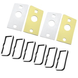 Hihaha Roof Cab Marker Light Gasket Clearance Running Lights Seal for Hummer H2 03-09 / Front Rear Cab Clearance Lights Running Lamp/Durable Waterproof Cushion Self-Adhesive / 1 Set