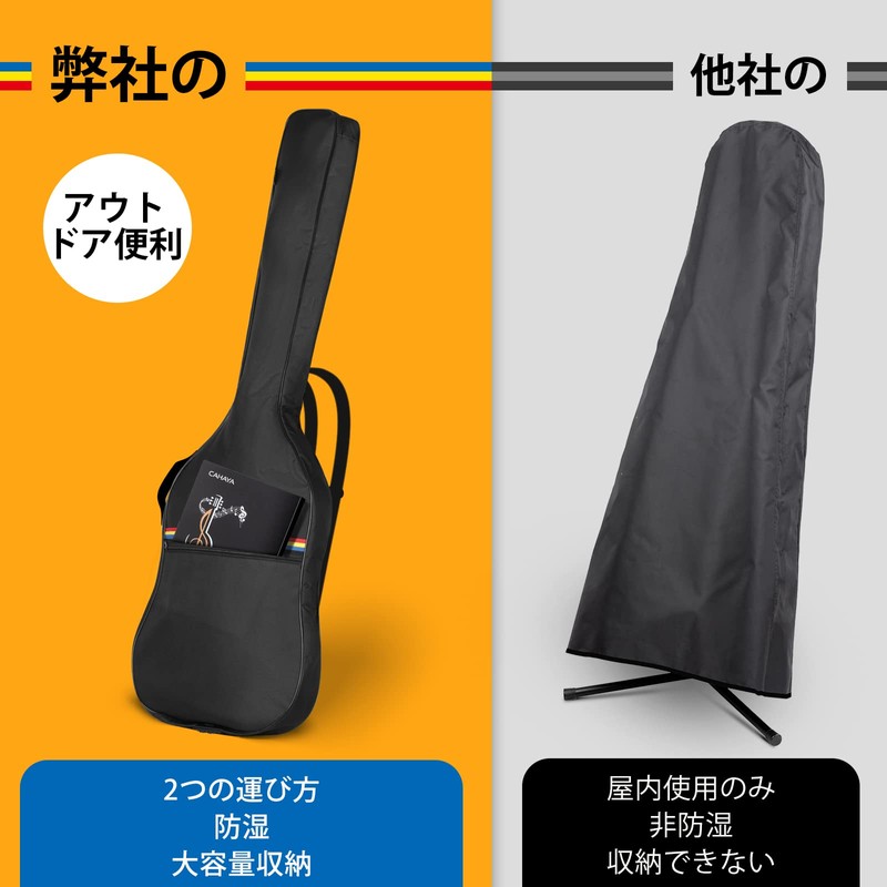 CAHAYA Guitar Cover Waterproof Rain GUITAR COVER Dustproof, Japanese