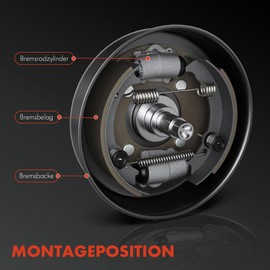 Frankberg Wheel Brake Cylinder Wheel Grinder Brake Cylinder Locking Cylinder Wheel Brake Cylinder Replacement # 9947094