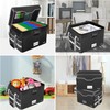 DocSafe Fireproof Document Box with Lock, File Storage Organizer with