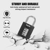 Diyife 4 Digit Combination Padlock Outdoor, Heavy Duty Lock with