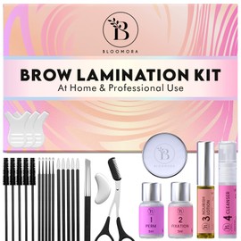 Eye Brow Lamination Kit, Eyebrow Lamination for Beginner/Professional, Laminated Brows Lasts 6-8 Weeks, 15 Applications - Instructions, Safe & Effective
