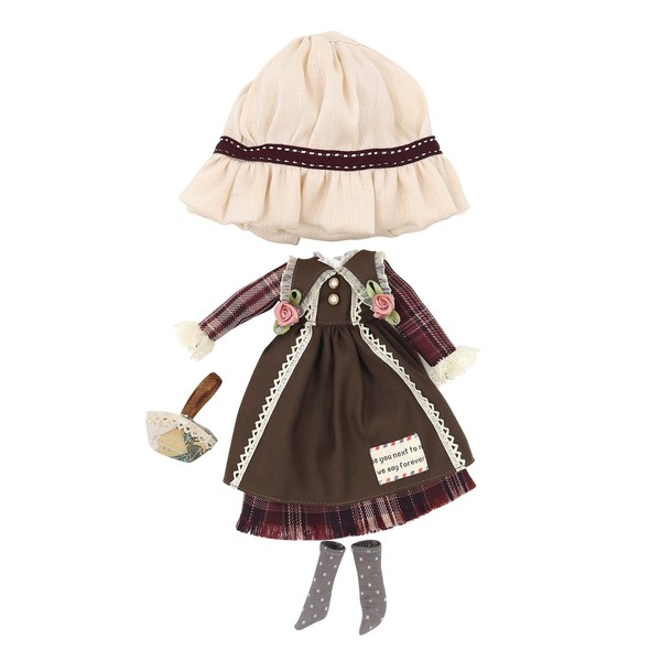 ICY Fortune Days Doll Clothes - Retro Style, Suitable for 1/6 or 30 cm Tall Doll Dress Accessories, Suitable for Blythe Obitsu and Licca-Chan Clothes (09)
